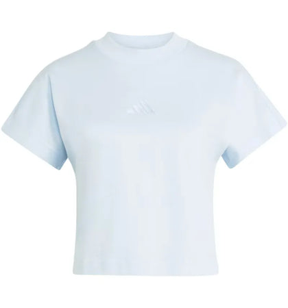 adidas Women's All Szn Tee Crystal Sky - authentic adidas product