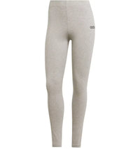 adidas Women's Essentials Linear Cotton Leggings Medium Grey Heather/Black
