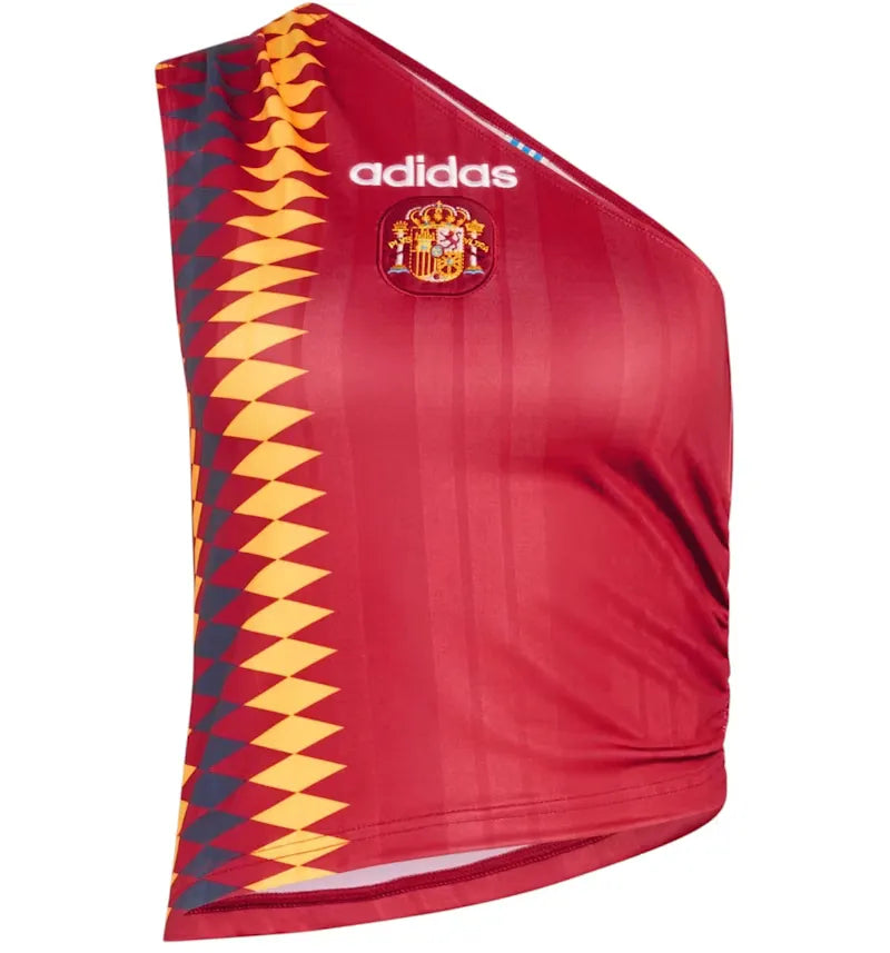 adidas Women's Spain Reconstructed Bringback Jersey Collegiate Red - vue 360