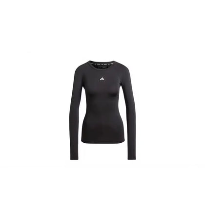 adidas Women's Techfit Long Sleeve Long-Sleeve Top Black - authentic adidas product