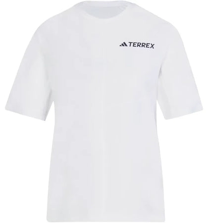 adidas Women's Terrex Multi Climacool T-Shirt White - authentic adidas apparel