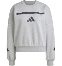 adidas Women's Z.N.E. Sweatshirt Medium Grey Heather