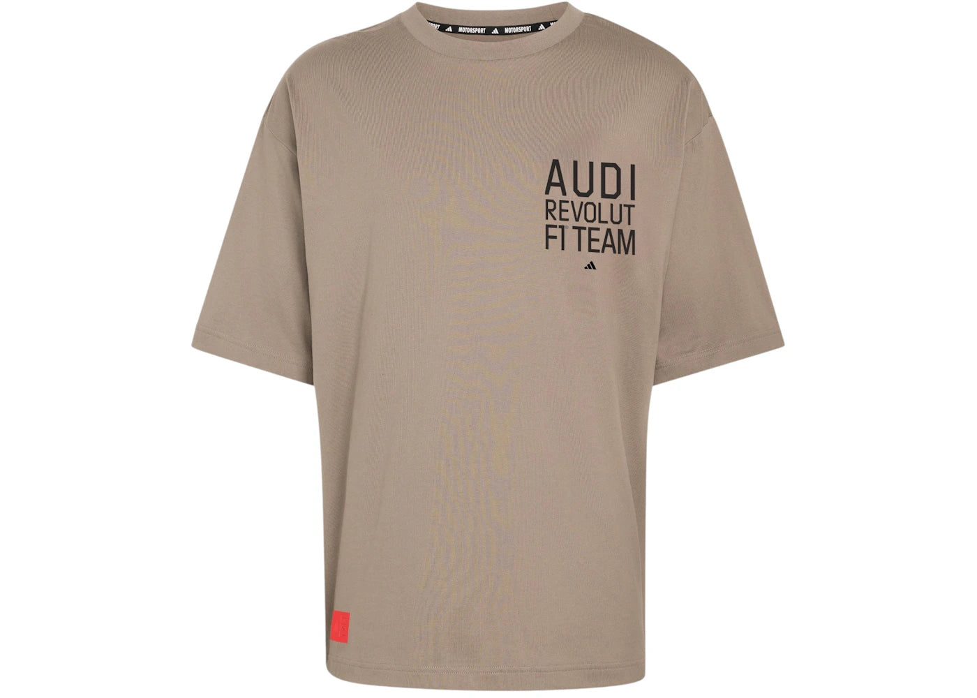 adidas x Audi Revolut F1 Team Engineers & Marketing Short Sleeve Polo Simple Brown/Hi-Res Red - vue 360