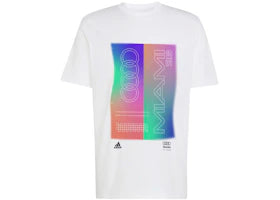 adidas x Audi Revolut F1 Team Teamgeist Graphic Tee White - vue 360
