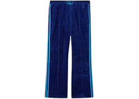 adidas x Avavav Women's TP Velvet Stripes Along The Side Pant Dark Blue