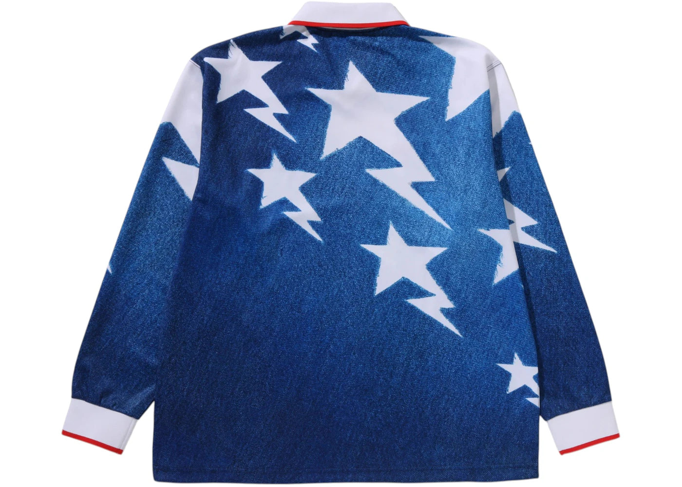 adidas x BAPE LSL Star Jersey Blue