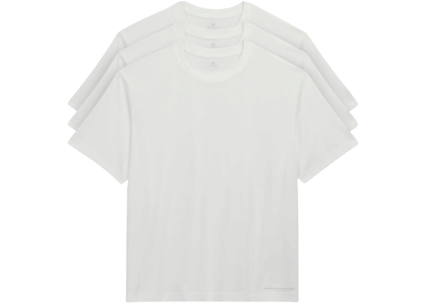 adidas x Bad Bunny Boxy Tee (3-Pack) White - vue secondaire A