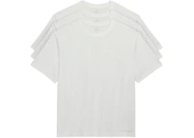 adidas x Bad Bunny Boxy Tee (3-Pack) White - vue 360