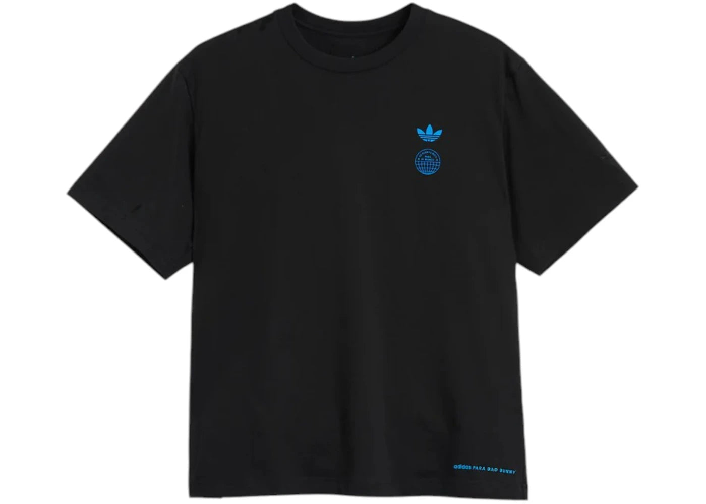 adidas x Bad Bunny DtMF Tour Barcelona Heavyweight Merch Tee Black - vue secondaire B