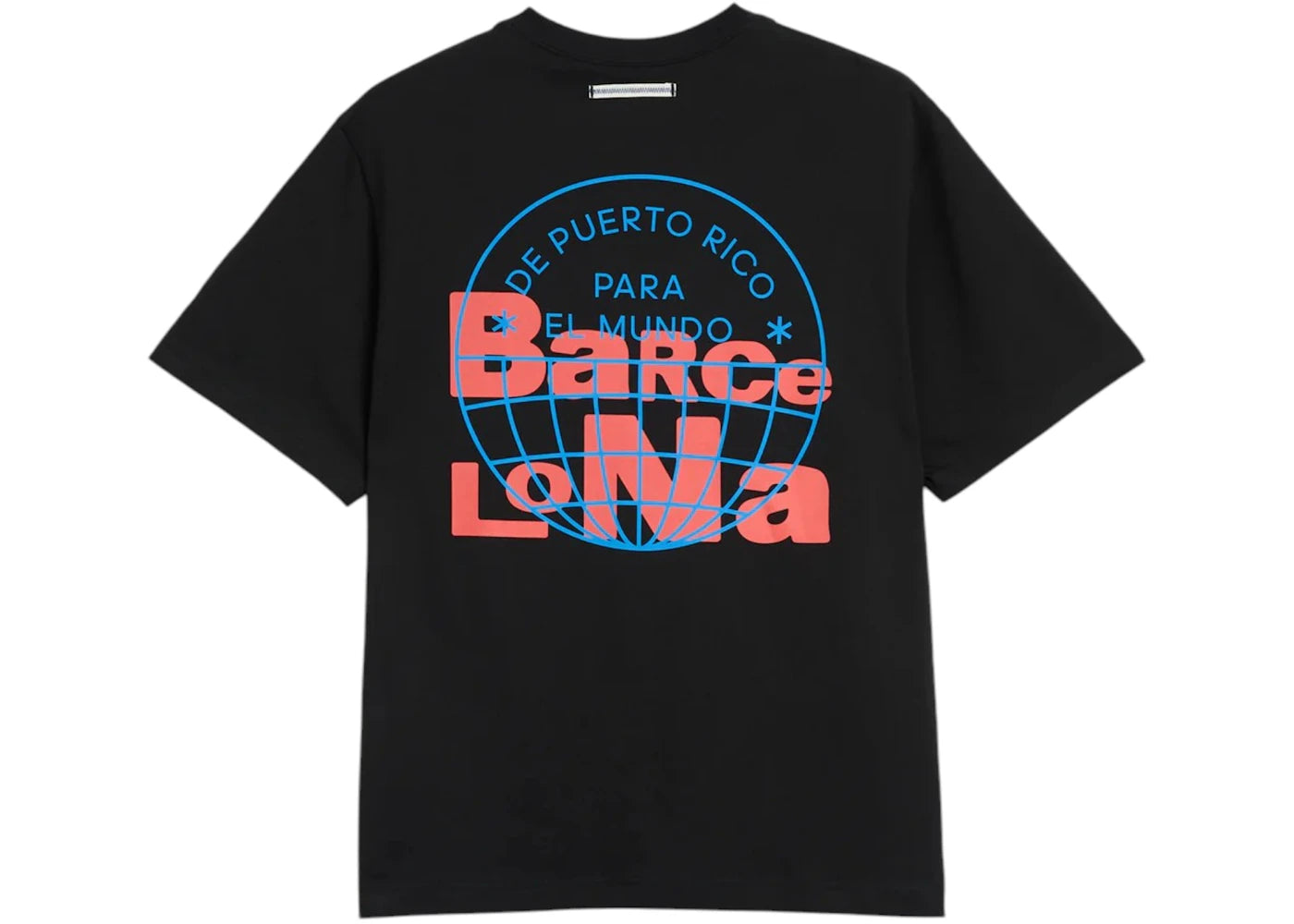 adidas x Bad Bunny DtMF Tour Barcelona Heavyweight Merch Tee Black - vue secondaire A