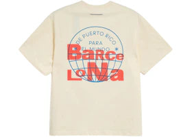 adidas x Bad Bunny DtMF Tour Barcelona Heavyweight Merch Tee Cream White