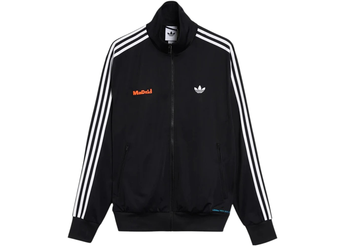 adidas x Bad Bunny DtMF Tour Madrid Firebird Track Jacket Black - vue secondaire B