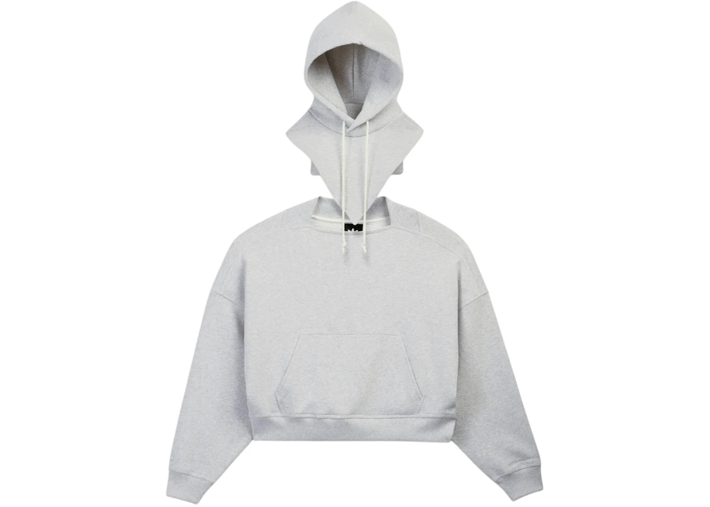 adidas x Bad Bunny Hooded Balaclava Crewneck Light Grey - vue secondaire A