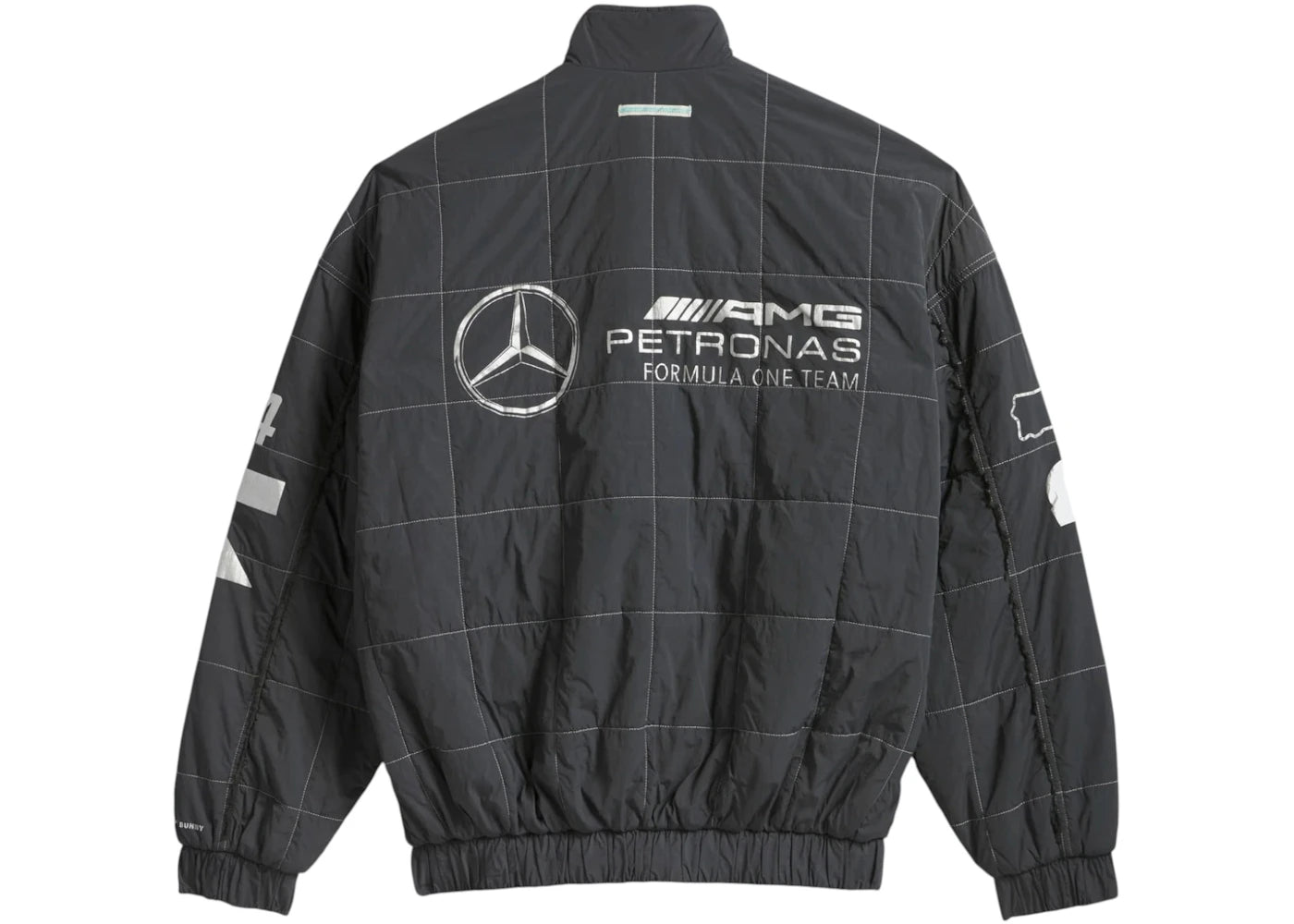 adidas x Bad Bunny x Mercedes-AMG F1 Racing Jacket Grey - vue secondaire A