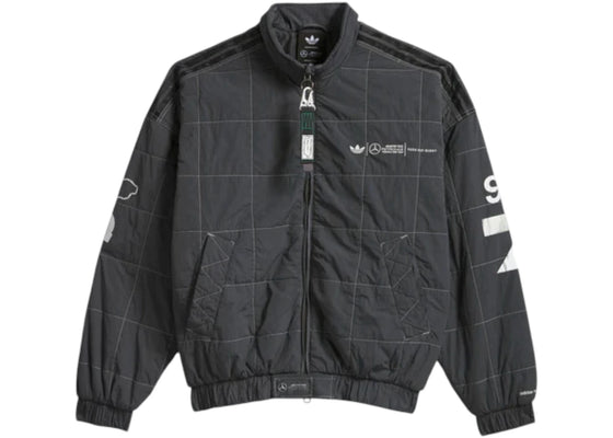 adidas x Bad Bunny x Mercedes-AMG F1 Racing Jacket Grey sneakers - authentic adidas shoes