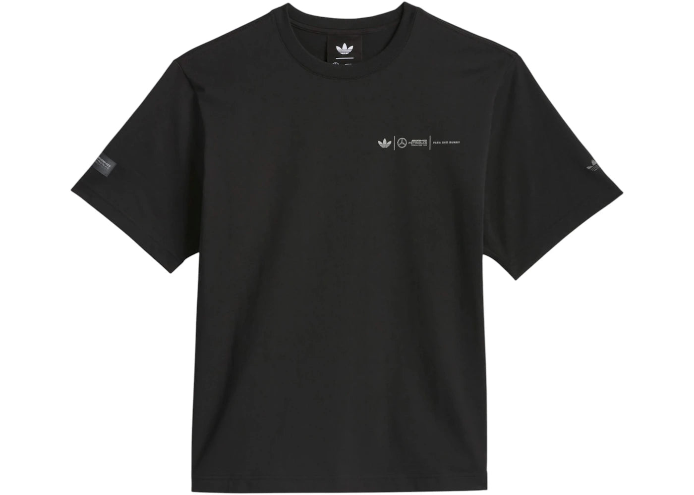 adidas x Bad Bunny x Mercedes-AMG F1 T-Shirt Black - vue secondaire A