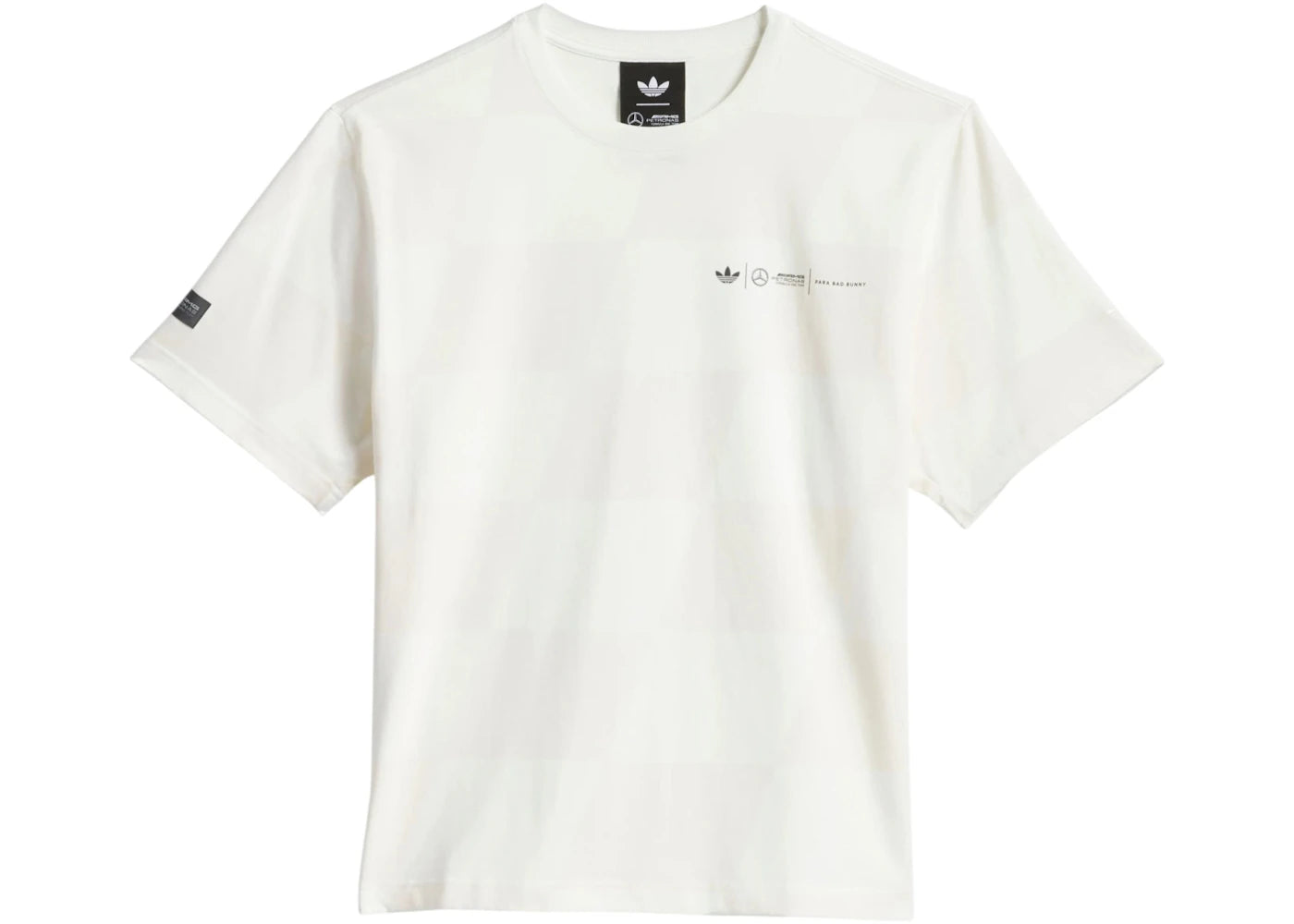 adidas x Bad Bunny x Mercedes-AMG F1 T-Shirt White - vue secondaire B