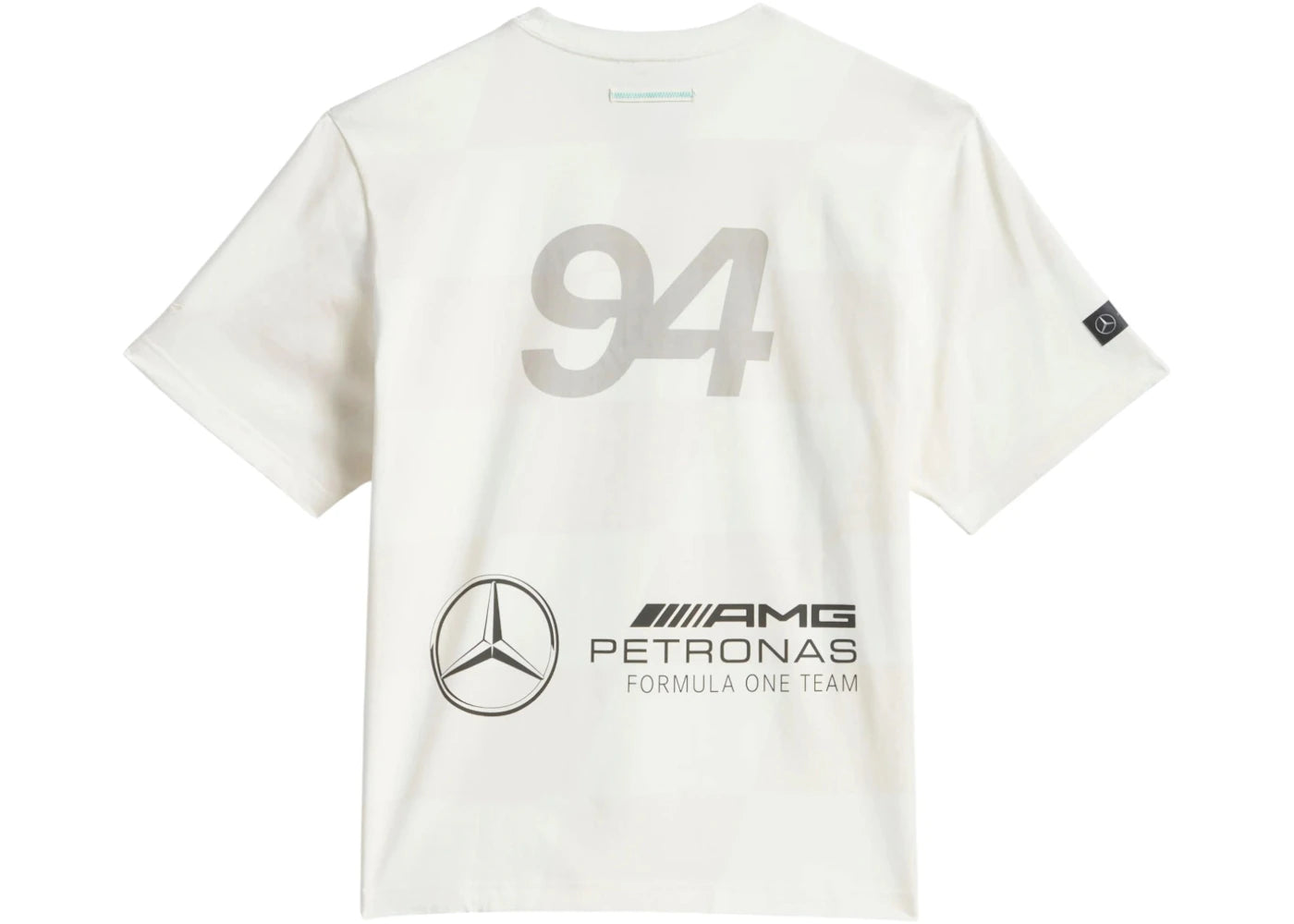 adidas x Bad Bunny x Mercedes-AMG F1 T-Shirt White - vue secondaire A
