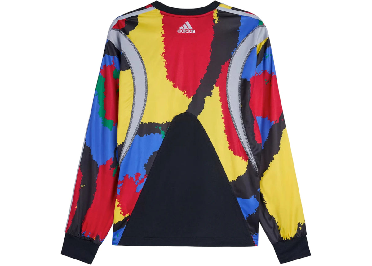 adidas x Brain Dead Long Sleeve Jersey Black/EQT Yellow - vue secondaire A