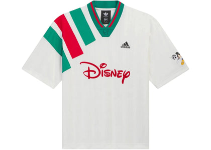 adidas x Brain Dead x Disney Football Jersey Chalk White - authentic adidas apparel