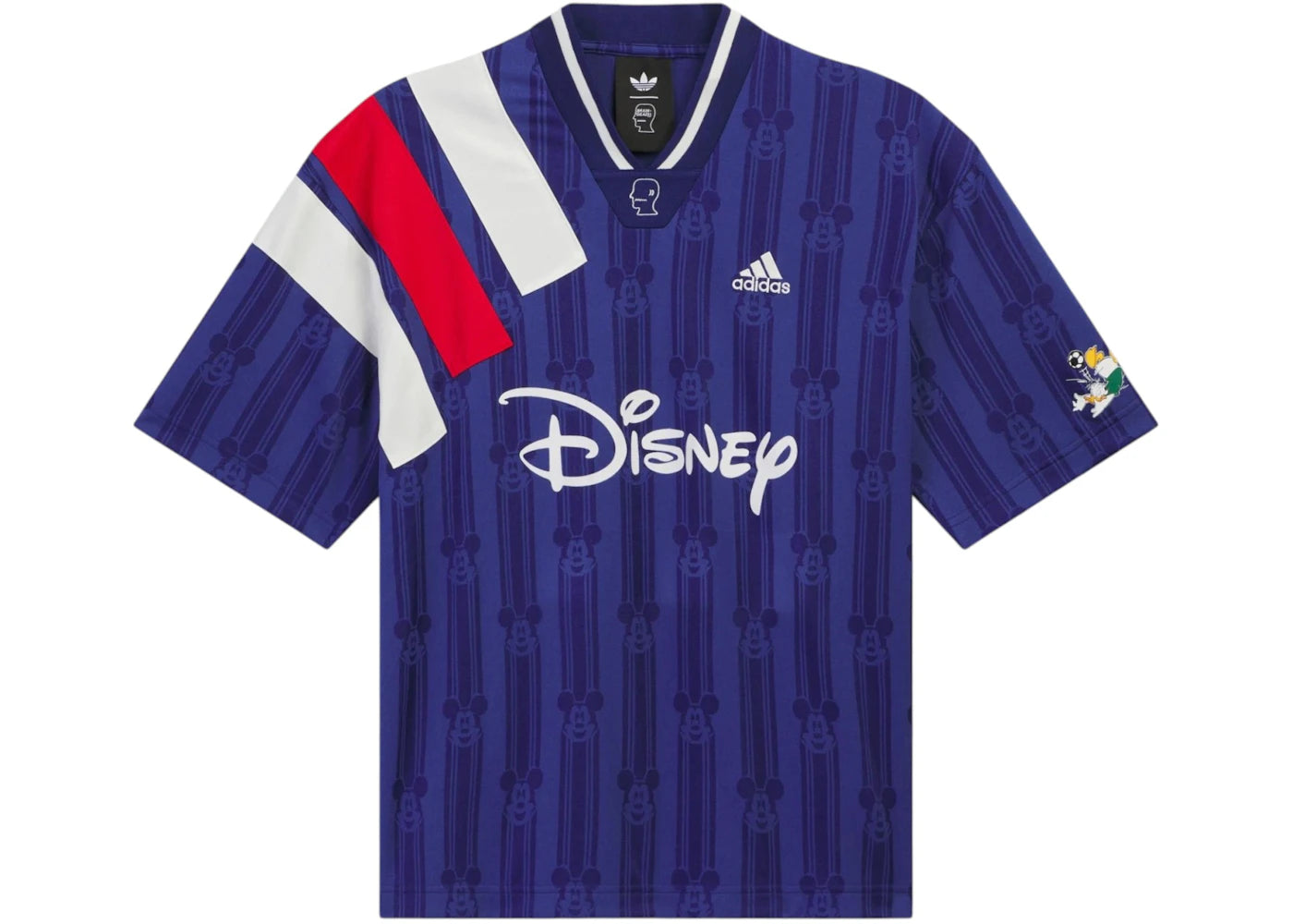 adidas x Brain Dead x Disney Football Jersey Victory Blue - vue secondaire A