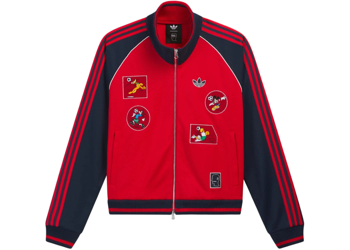 adidas x Brain Dead x Disney Track Top Better Scarlet - vue secondaire A