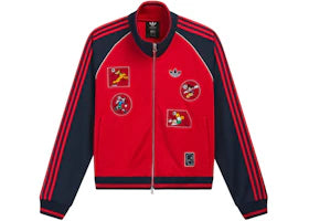 adidas x Brain Dead x Disney Track Top Better Scarlet
