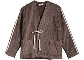 adidas x CLOT Edison Chen Sports Jacket (Asia Sizing) Dark Brown