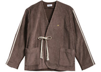 adidas x CLOT Edison Chen Sports Jacket Dark Brown