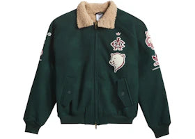 adidas x CLOT Edison Chen Warmup Jacket Green Night - vue 360