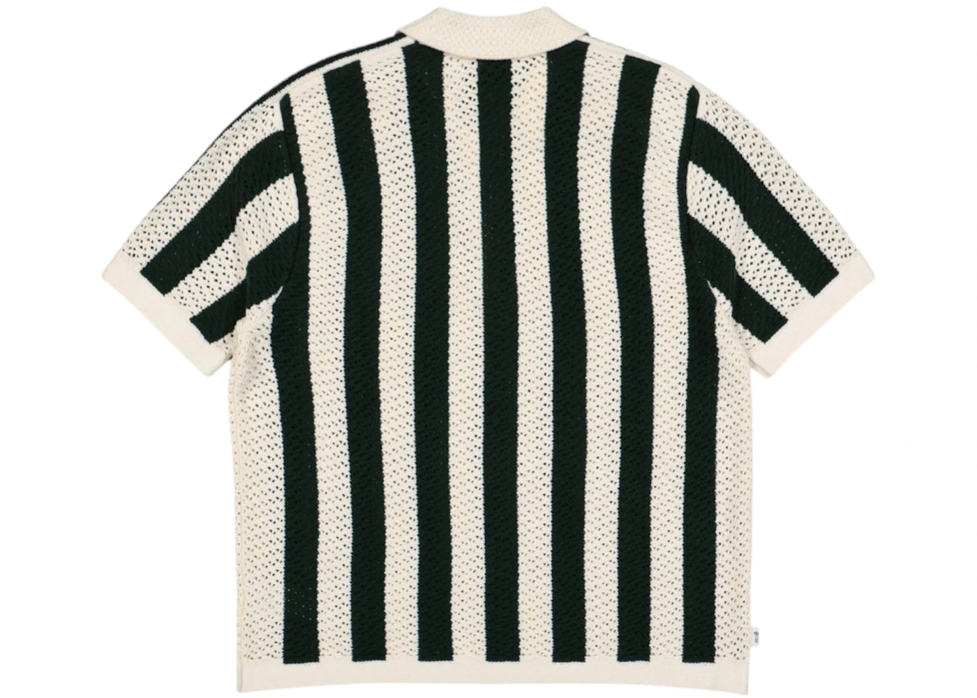 adidas x CLOT Knit Polo (Asia Sizing) Green Night/Cream White - vue secondaire A