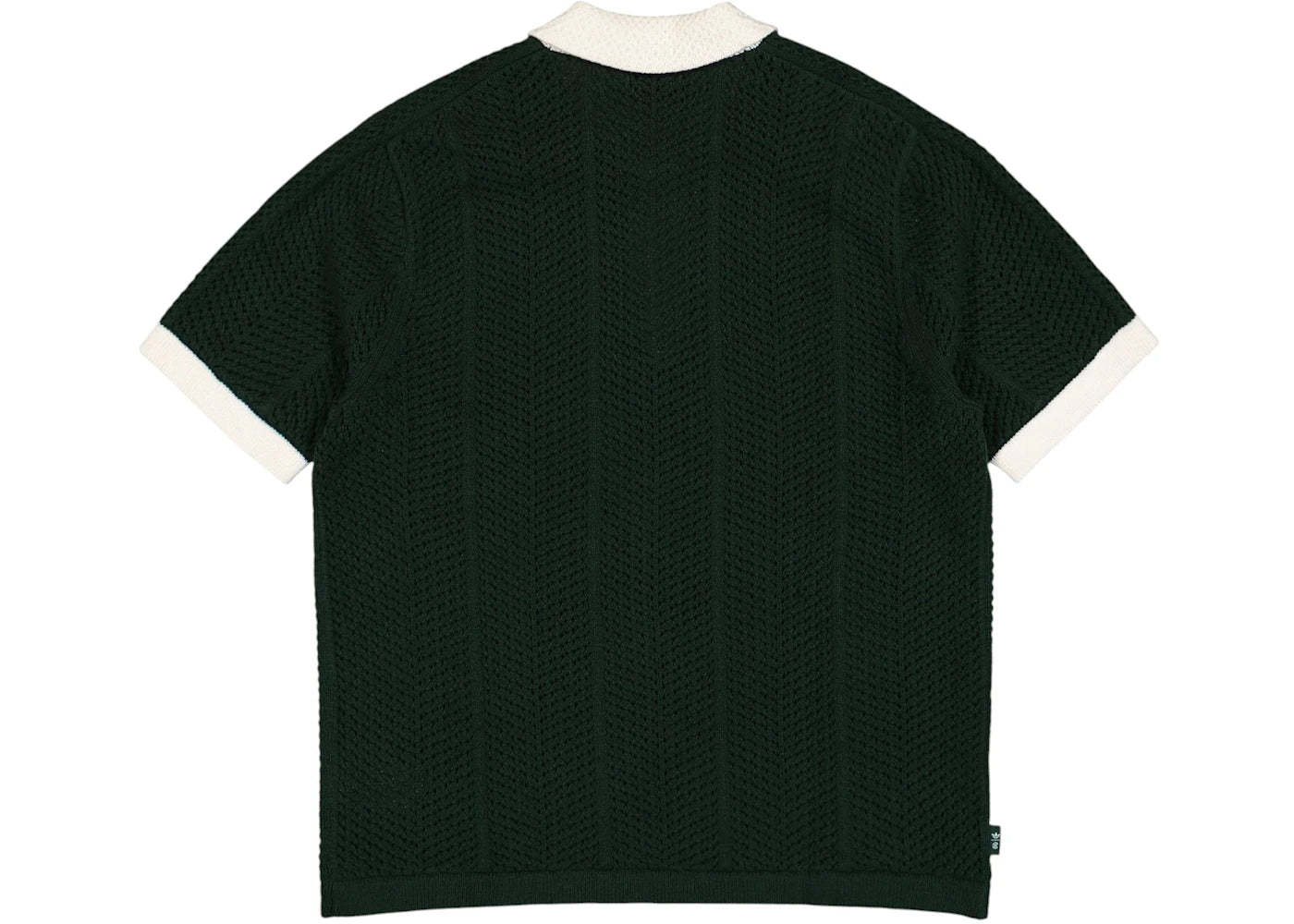 adidas x CLOT Knit Polo Green Night - vue secondaire B