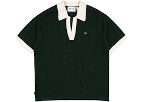 adidas x CLOT Knit Polo Green Night