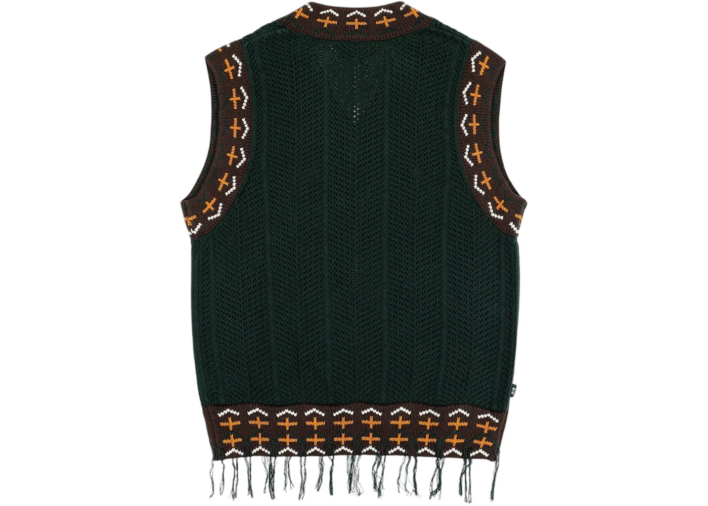adidas x CLOT Knit Vest Green Night - vue secondaire B