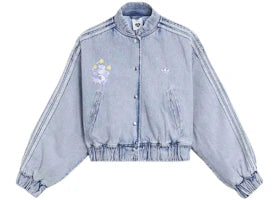 adidas x Care Bears Bomber Jacket Blue - vue 360