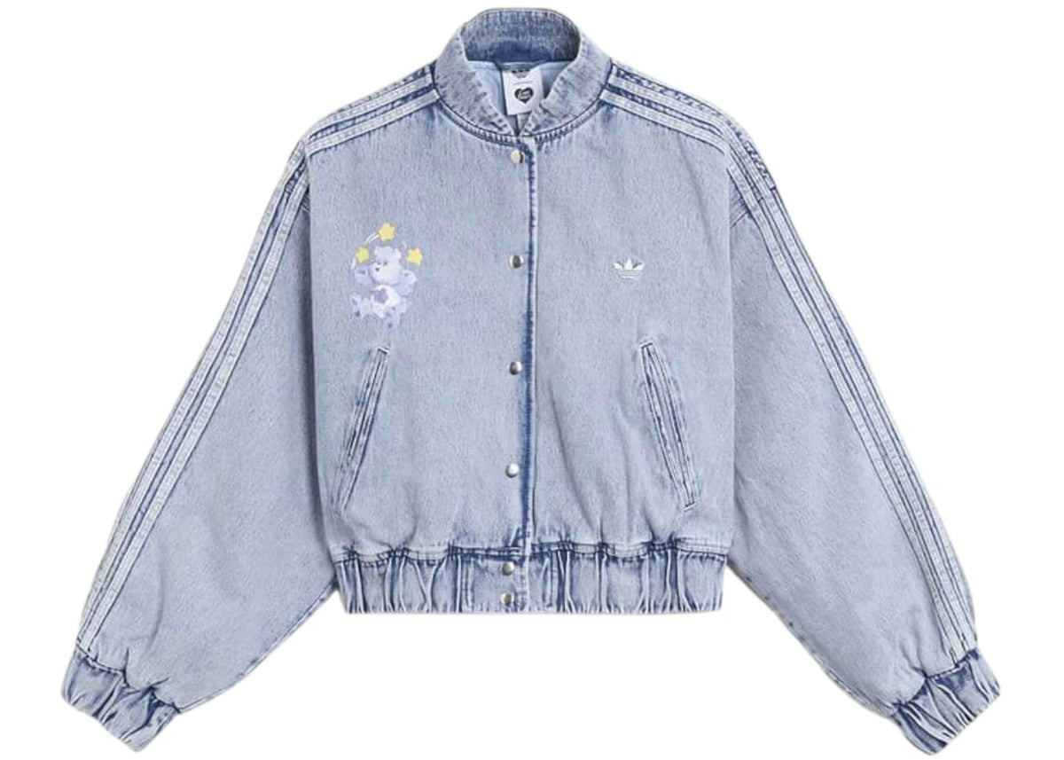 adidas x Care Bears Bomber Jacket Blue - vue 360