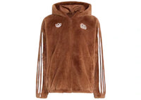 adidas x Care Bears Fur Jacket Preloved Brown