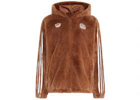 adidas x Care Bears Fur Jacket Preloved Brown