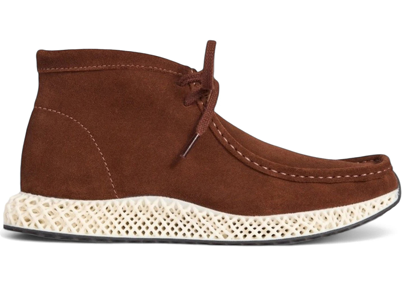 adidas x Clarks Originals 4D Wallabee Mid Ronnie Fieg 8th Street Chestnut - vue 360