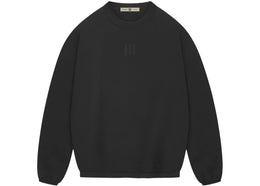 adidas x Fear of God Athletics Crew Neck Sweatshirt Black - apparel view 2