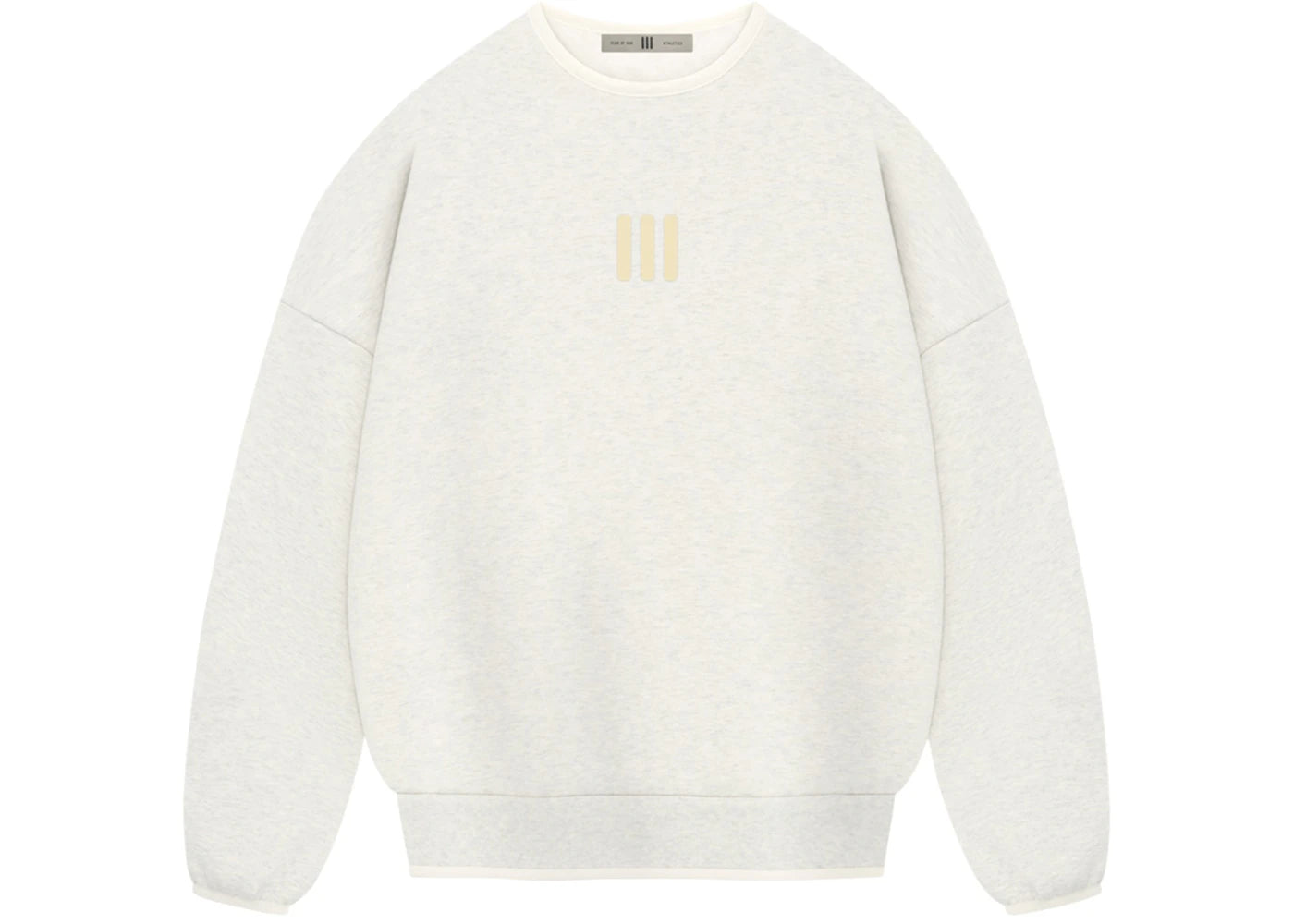 adidas x Fear of God Athletics Crew Neck Sweatshirt Oatmeal - vue secondaire A