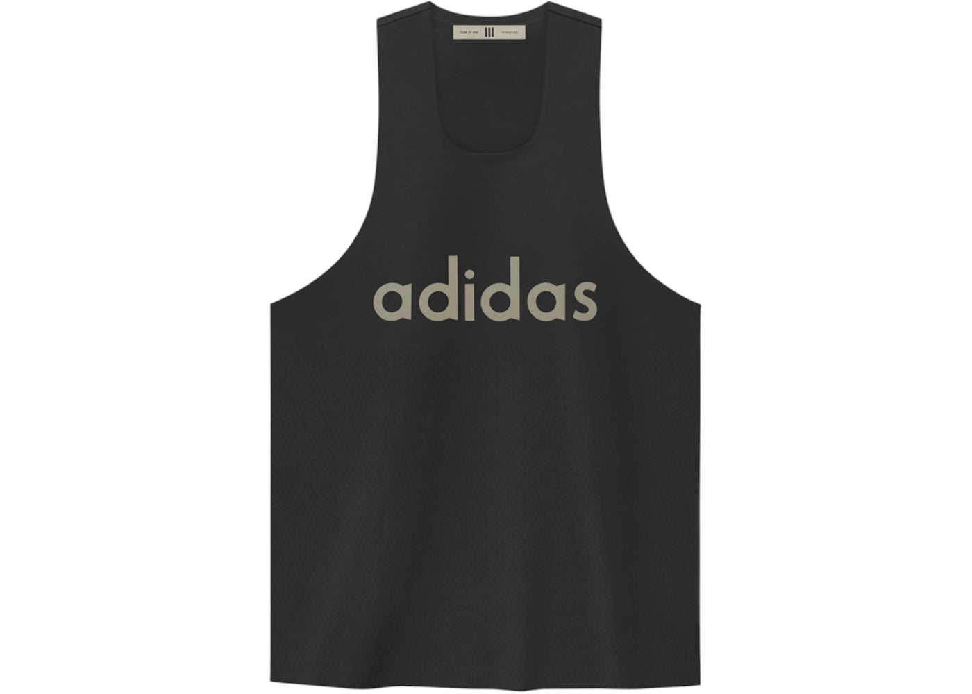 adidas x Fear of God Athletics Crew Neck Tank Top Black - vue secondaire A