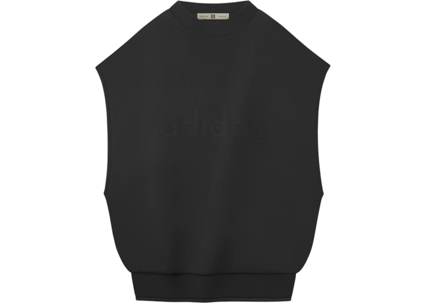 adidas x Fear of God Athletics Mu Muscle Sweatshirt Black - vue secondaire A