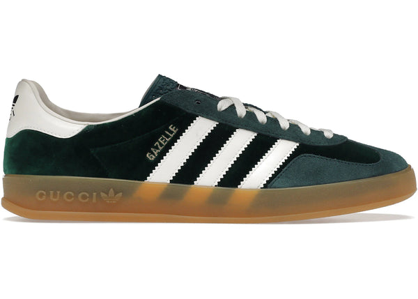 adidas x Gucci Gazelle Green sneakers - authentic streetwear shoes