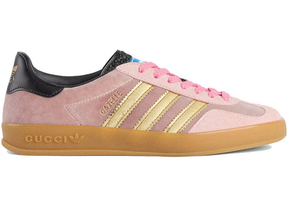 adidas x Gucci Gazelle Pink Velvet (Women's) - authentic adidas sneakers