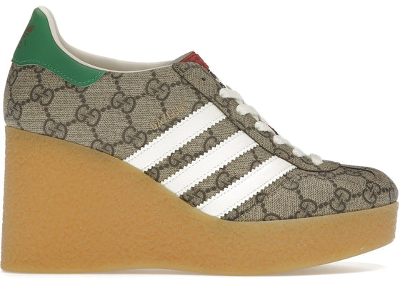 adidas x Gucci Gazelle Wedge Beige GG Monogram (Women's) sneakers - authentic streetwear shoes