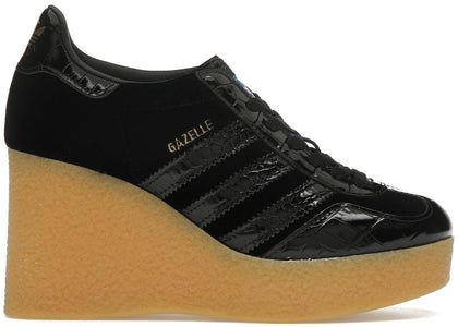 adidas x Gucci Gazelle Wedge Black Croc (Women's) - authentic adidas sneakers