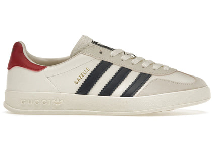 adidas x Gucci Gazelle White (Women's) - authentic Gucci sneakers
