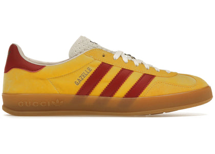 adidas x Gucci Gazelle Yellow - authentic Gucci sneakers