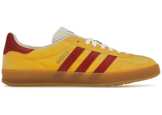 adidas x Gucci Gazelle Yellow sneakers - authentic streetwear shoes